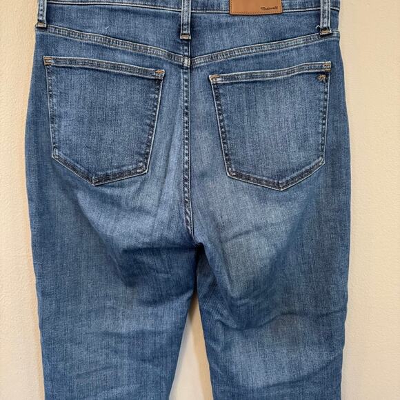 Madewell Stovepipe Straight Ankle Jeans Size 28/6 Antoine Wash High Rise AJ204 - Picture 11 of 16
